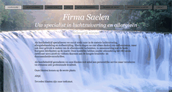 Desktop Screenshot of firmasaelen.be